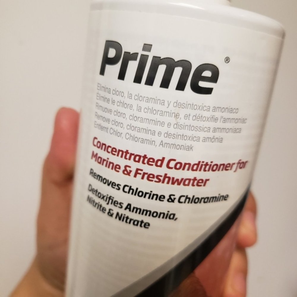 16.9 fl oz Prime water conditioner fish tank NEW